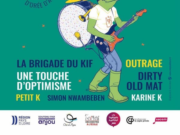 festival  sous le chapiteau d'Orée d'Anjou
