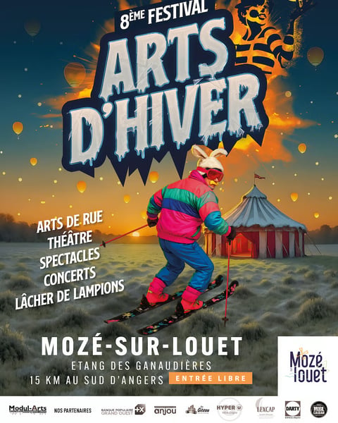 Festival Arts D'hiver 2025 affiche
