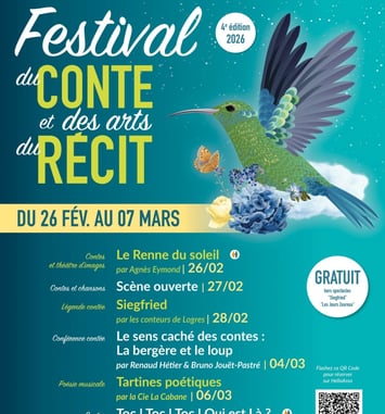 Festival du Conte et des Arts du Récit 2026 affiche