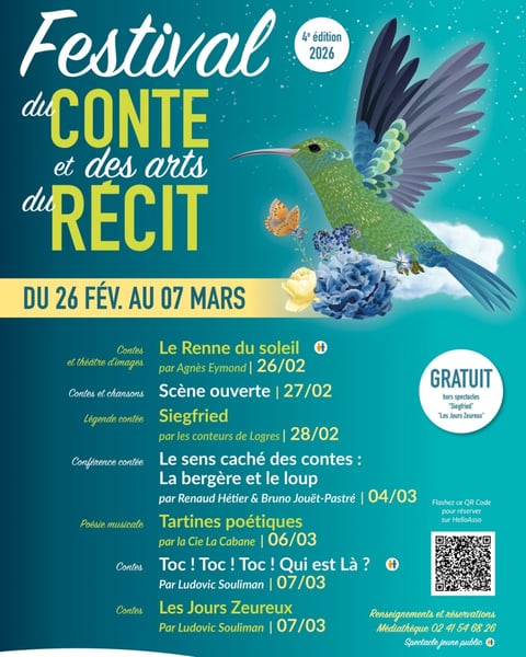 Festival du Conte et des Arts du Récit 2026 affiche