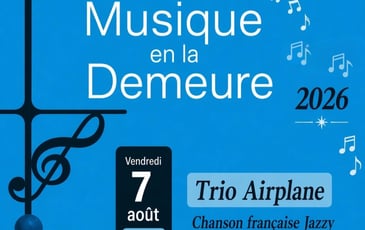 Musique en la Demeure : Trio Airplane
