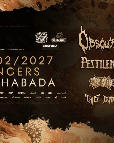 Shred Fest Europe et UK Tour 2027