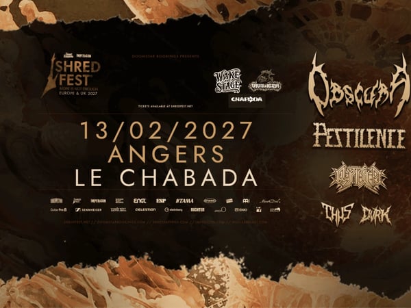 Shred Fest Europe et UK Tour 2027