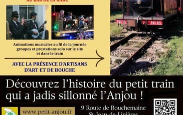 Le Petit Anjou fête la musique dans sa gare