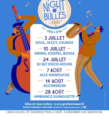 Night Bulles - Apéros-concerts chez Gratien Meyer