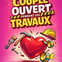 Couple ouvert pendant les travaux