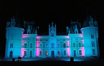 Visite guidée de nuit au château de Chanzeaux