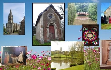 Visite guidée de l'église et des lieux importants du village