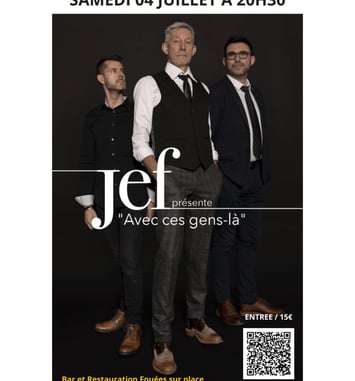 Concert JEF "Avec ces gens là"
