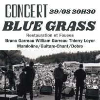 Concert Blue Grass — Bruno Garreau, William Garreau & Thierry Loyer