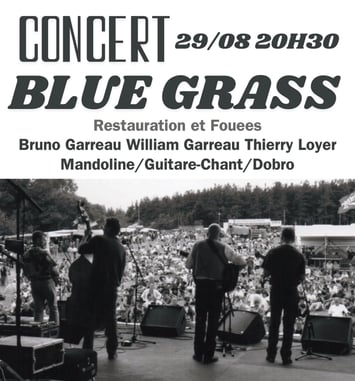 Concert Blue Grass — Bruno Garreau, William Garreau & Thierry Loyer
