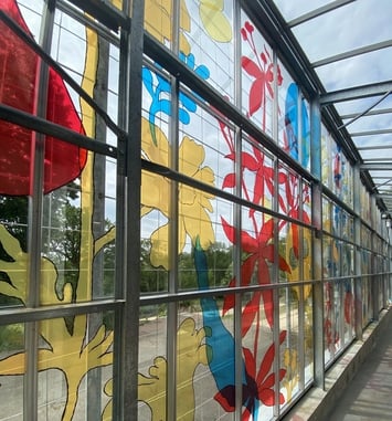 Installation artistique Tinctarium