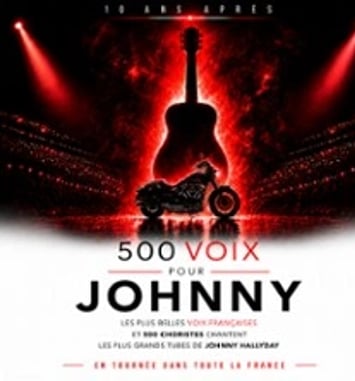 500 Voix pour Johnny, dix ans après, tournée