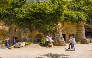 Visite guidée des troglodytes