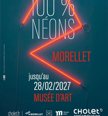 Exposition temporaire "Morellet, 100% néons"