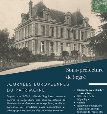 Visite guidée de la sous-préfecture de Segré