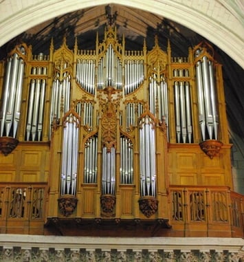 Présentation du grand orgue de l'église Notre-Dame