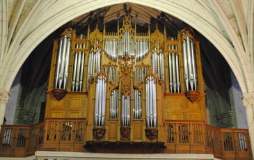 Présentation du grand orgue de l'église Notre-Dame