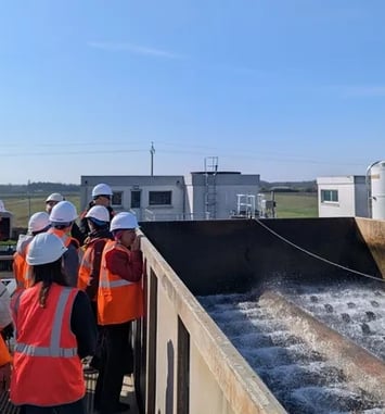 Visite de l'usine d'eau potable de La Chesnaie, Brissac Loire Aubance (49)