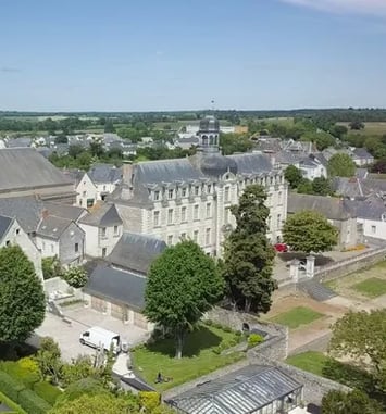 Visite des jardins du logis abbatial