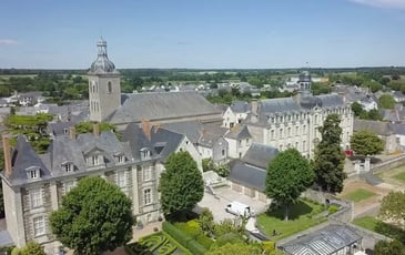 Visite des jardins du logis abbatial