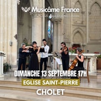 Concert à Cholet : Ravel, Debussy, Cantemir, Mozart, Bach, Doppler, Piazzolla, Vivaldi