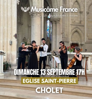 Concert à Cholet : Ravel, Debussy, Cantemir, Mozart, Bach, Doppler, Piazzolla, Vivaldi