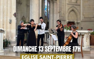 Concert à Cholet : Ravel, Debussy, Cantemir, Mozart, Bach, Doppler, Piazzolla, Vivaldi