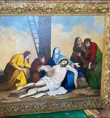 Visite guidée et découverte de la restauration du chemin de croix