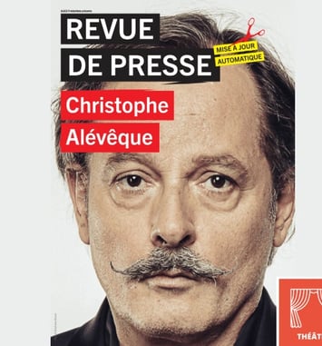 Christophe Alévêque et Revue de Presse