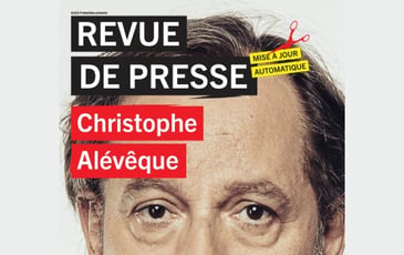 Christophe Alévêque et Revue de Presse