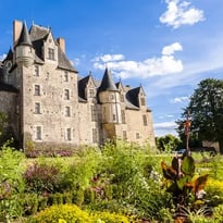Visite extérieure du château de Baugé