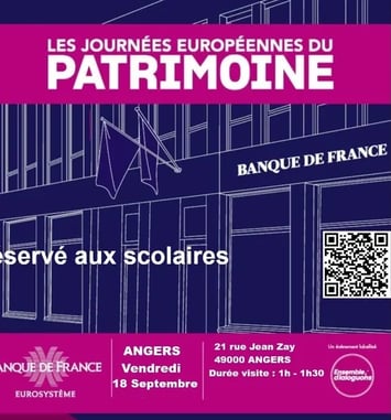 Visite pour les scolaires de la Banque de France