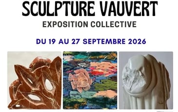 Exposition de l'association Sculpture Vauvert