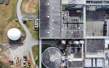 Visite de la station de dépollution des eaux usées de La Baumette, Angers (49)