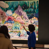 Visite flash de l'exposition Aubusson tisse Tolkien