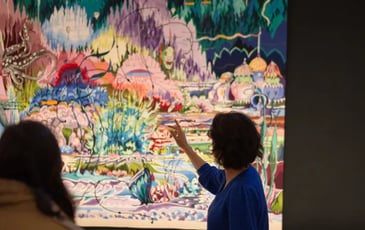 Visite flash de l'exposition Aubusson tisse Tolkien
