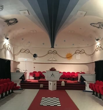Visite guidée du Temple Maçonnique