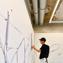 Visite libre de l'exposition Ligne/Étoiles de Keita Mori