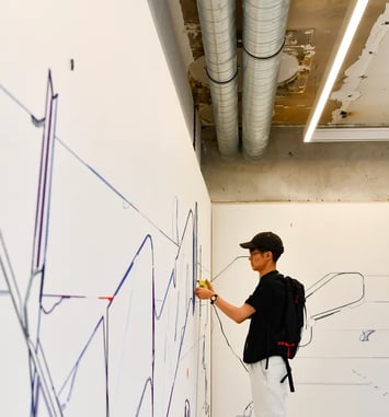 Visite libre de l'exposition Ligne/Étoiles de Keita Mori