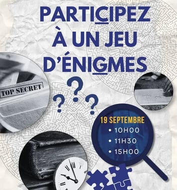 Jeu d'énigmes sur le thème du procès pénal