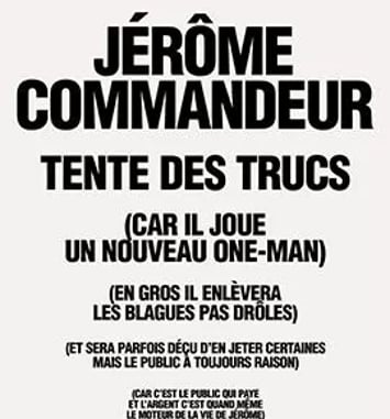 Jérôme Commandeur tente des trucs