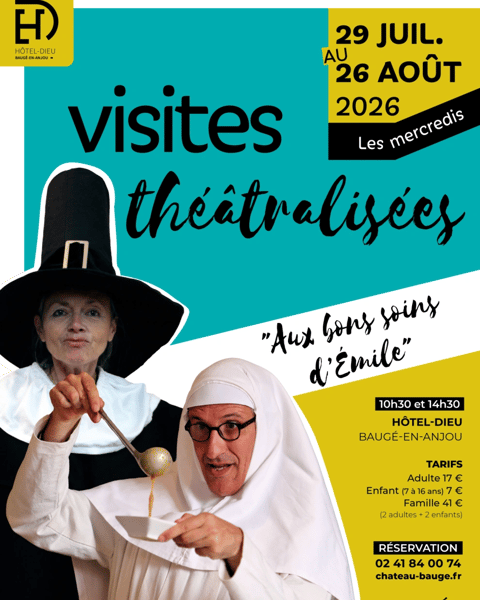 Visites Théâtralisées à l'Hôtel Dieu de Baugé