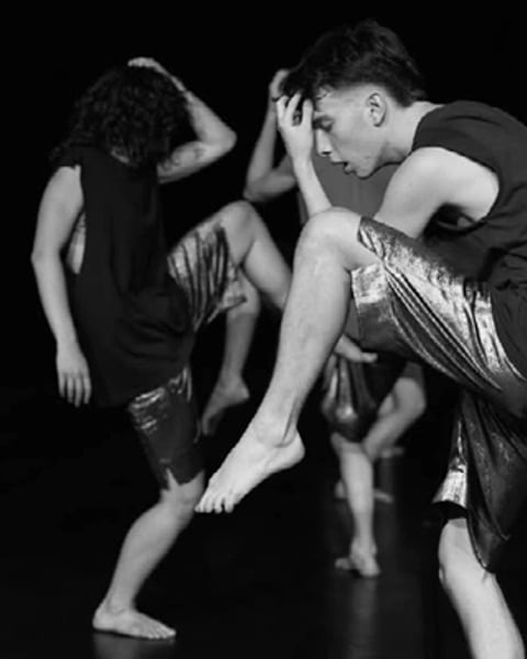 Solo dansé : Abstraction Géométrique n°2