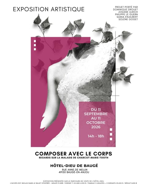 Exposition Composer avec le Corps à l’Hôtel Dieu de Baugé