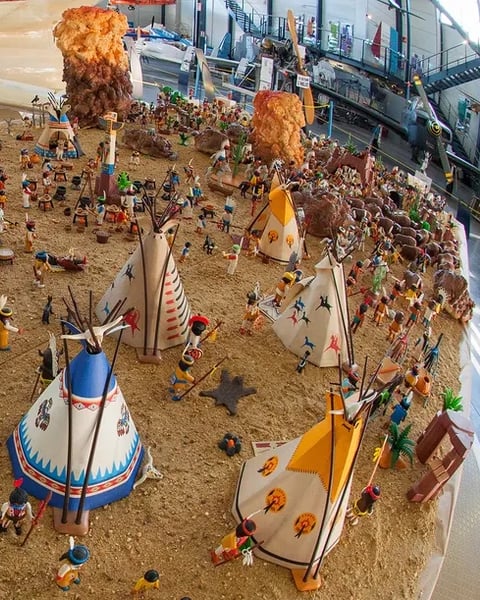 Exposition géante de Playmobil® à l'Espace Air Passion