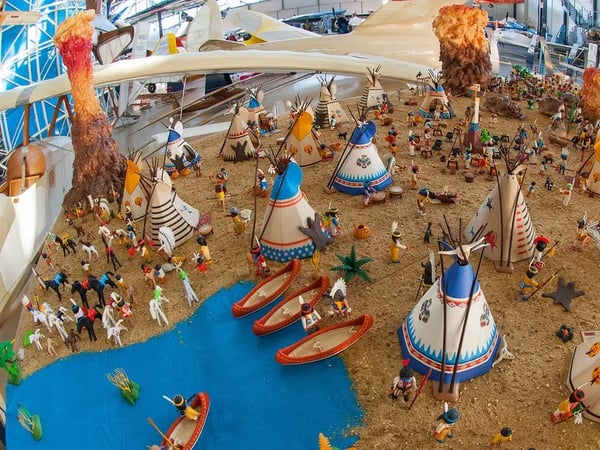 Exposition géante de Playmobil® à l'Espace Air Passion