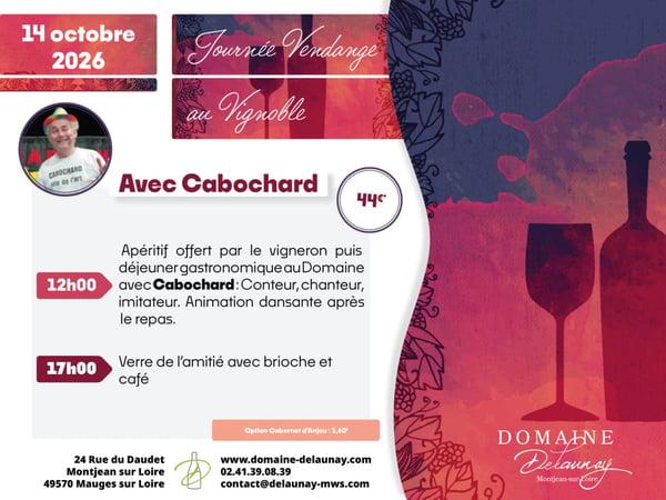 Animation avec Cabochard au Domaine Delaunay