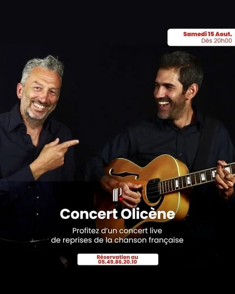 Concert du Duo Olicène – Swing, Groove et Soul