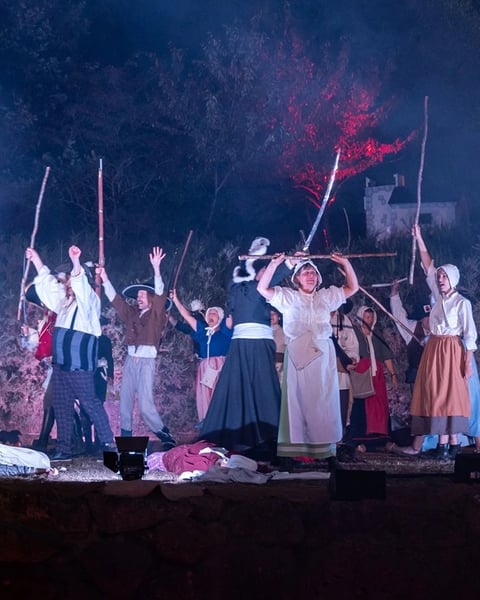Spectacle son & lumière Torfou la Bataille